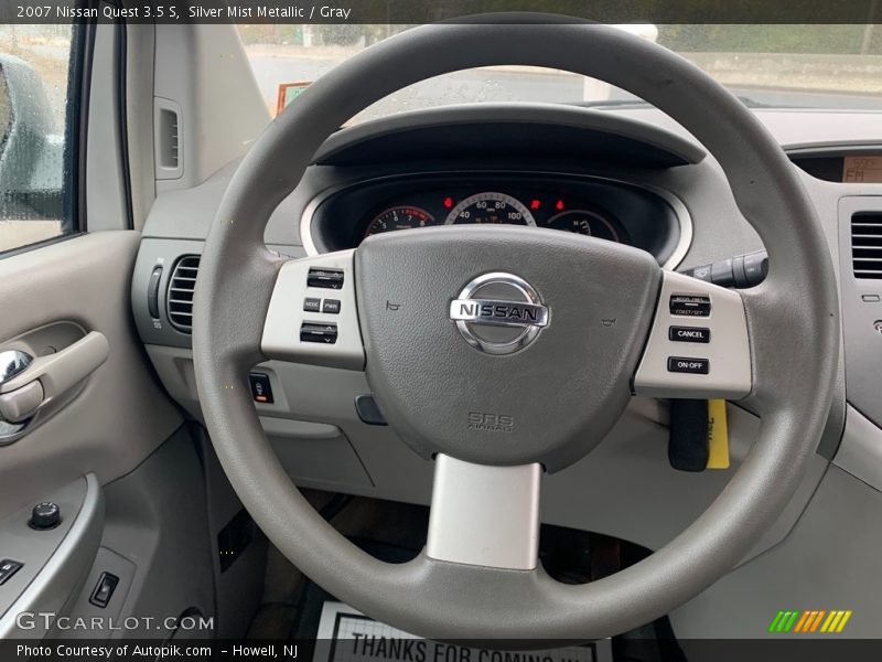 Silver Mist Metallic / Gray 2007 Nissan Quest 3.5 S