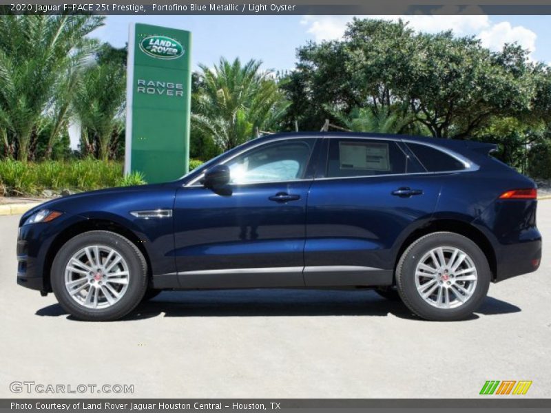 Portofino Blue Metallic / Light Oyster 2020 Jaguar F-PACE 25t Prestige
