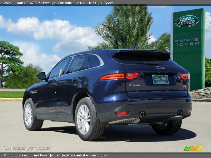 Portofino Blue Metallic / Light Oyster 2020 Jaguar F-PACE 25t Prestige