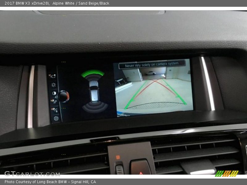 Alpine White / Sand Beige/Black 2017 BMW X3 xDrive28i