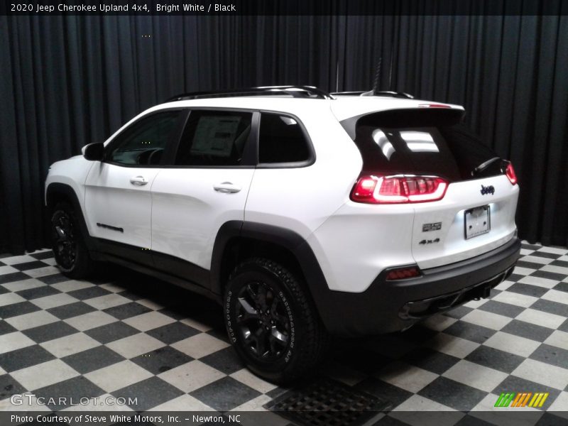 Bright White / Black 2020 Jeep Cherokee Upland 4x4