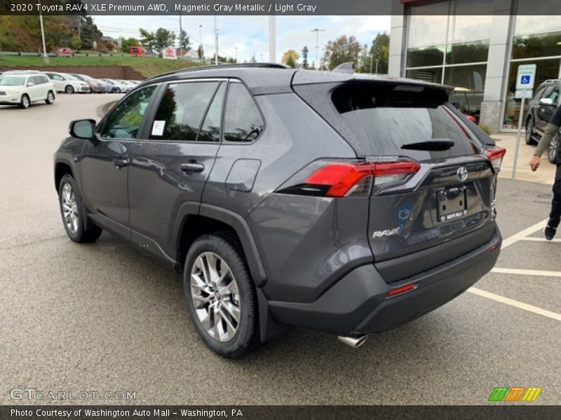 Magnetic Gray Metallic / Light Gray 2020 Toyota RAV4 XLE Premium AWD