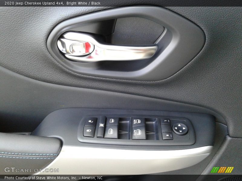 Bright White / Black 2020 Jeep Cherokee Upland 4x4