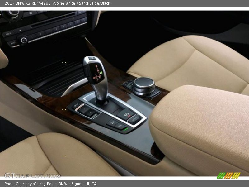 Alpine White / Sand Beige/Black 2017 BMW X3 xDrive28i