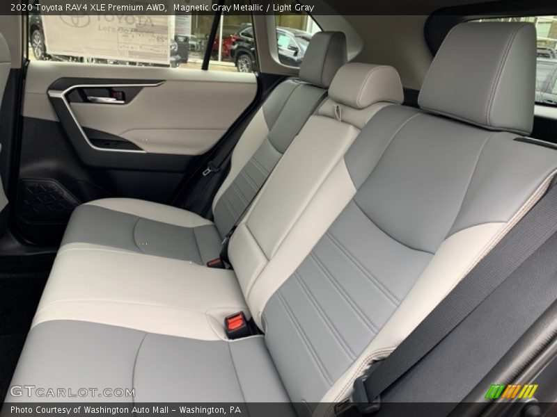 Rear Seat of 2020 RAV4 XLE Premium AWD