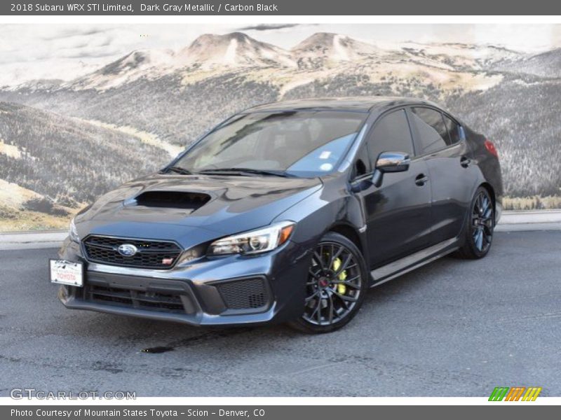 Front 3/4 View of 2018 WRX STI Limited