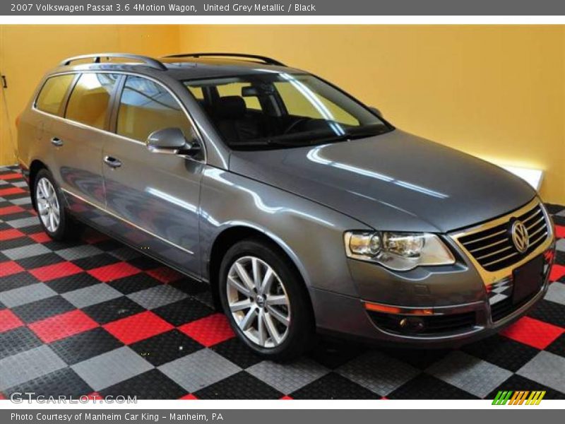 United Grey Metallic / Black 2007 Volkswagen Passat 3.6 4Motion Wagon