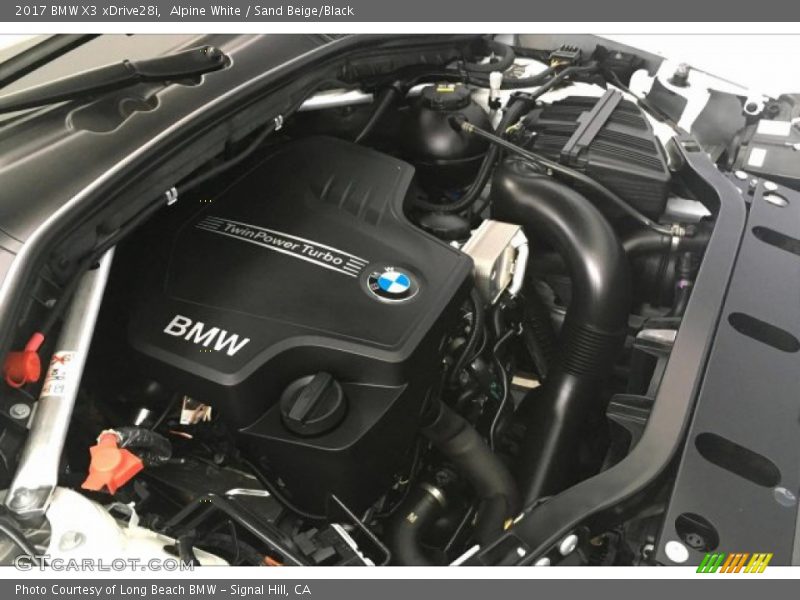 Alpine White / Sand Beige/Black 2017 BMW X3 xDrive28i
