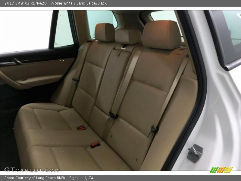 Alpine White / Sand Beige/Black 2017 BMW X3 xDrive28i