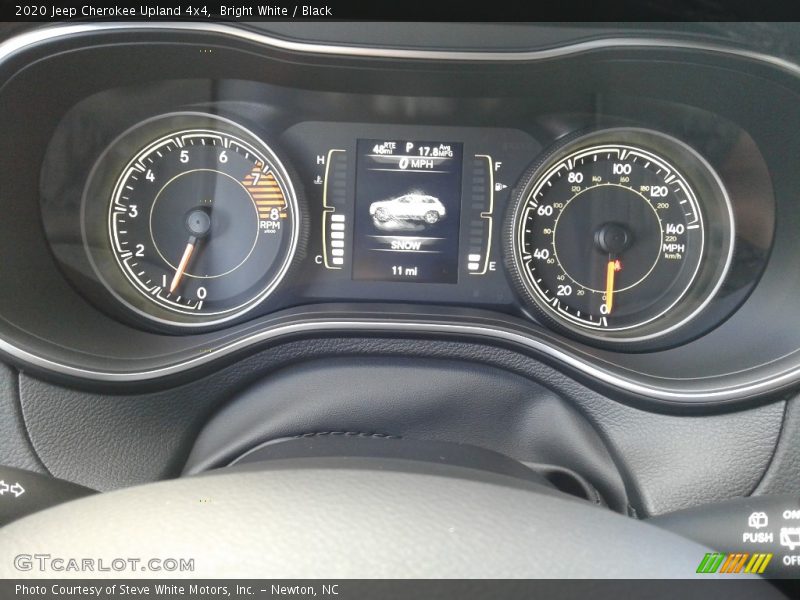 Bright White / Black 2020 Jeep Cherokee Upland 4x4