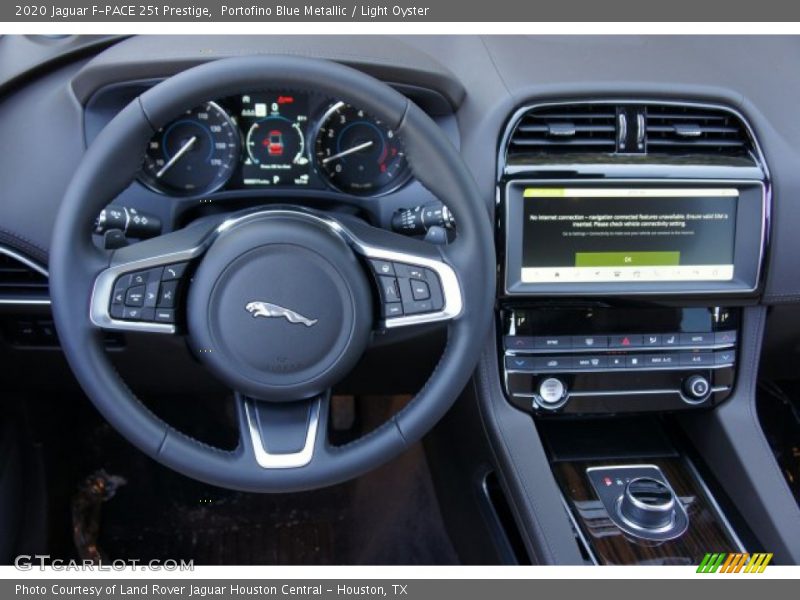 Dashboard of 2020 F-PACE 25t Prestige