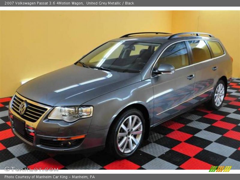 United Grey Metallic / Black 2007 Volkswagen Passat 3.6 4Motion Wagon