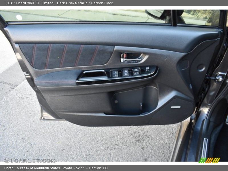 Door Panel of 2018 WRX STI Limited