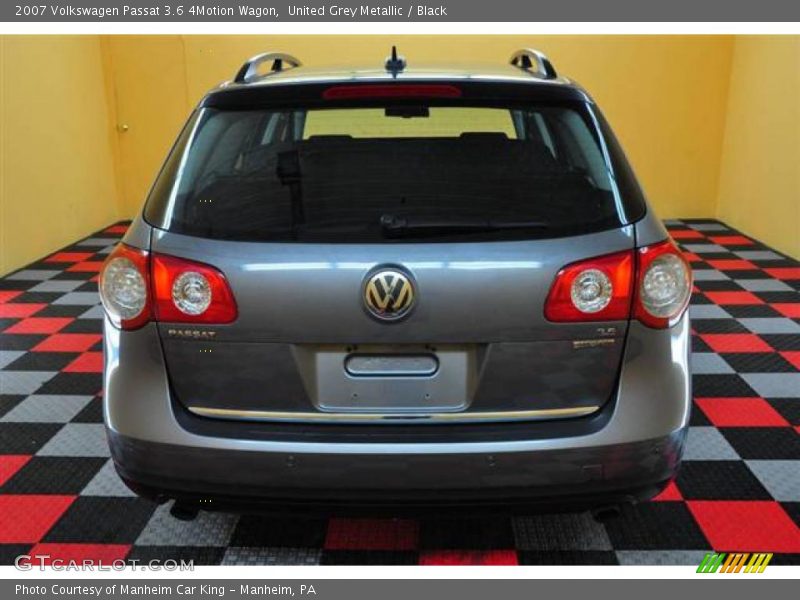 United Grey Metallic / Black 2007 Volkswagen Passat 3.6 4Motion Wagon