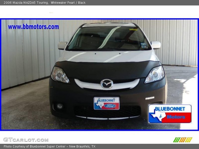 Whitewater Pearl / Black 2006 Mazda MAZDA5 Touring