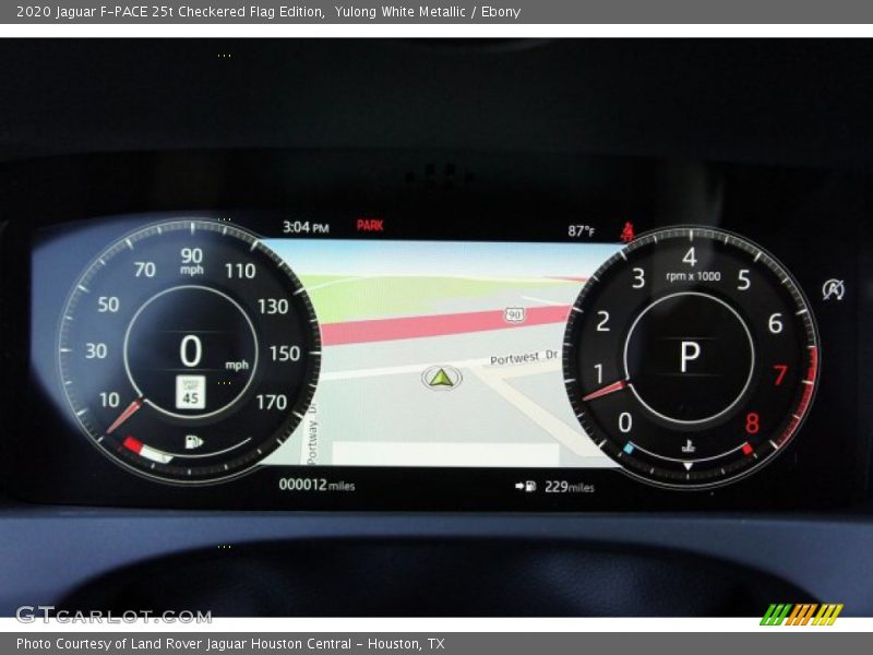  2020 F-PACE 25t Checkered Flag Edition 25t Checkered Flag Edition Gauges