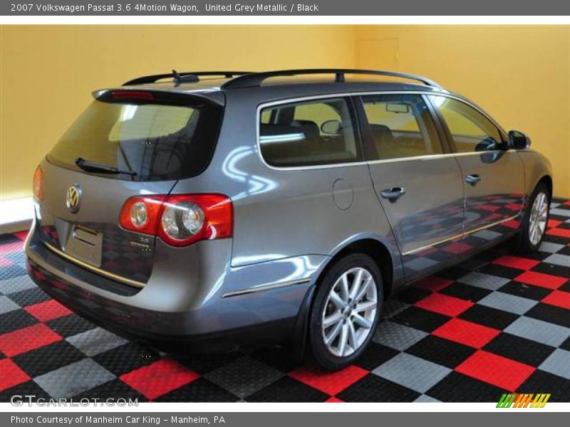 United Grey Metallic / Black 2007 Volkswagen Passat 3.6 4Motion Wagon