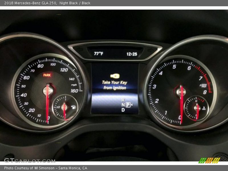 Night Black / Black 2018 Mercedes-Benz GLA 250