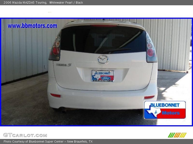 Whitewater Pearl / Black 2006 Mazda MAZDA5 Touring