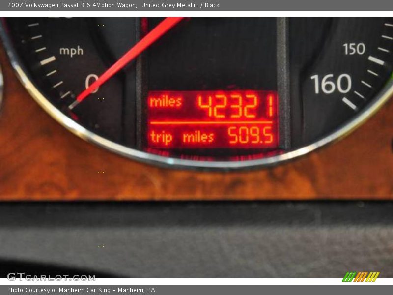 United Grey Metallic / Black 2007 Volkswagen Passat 3.6 4Motion Wagon