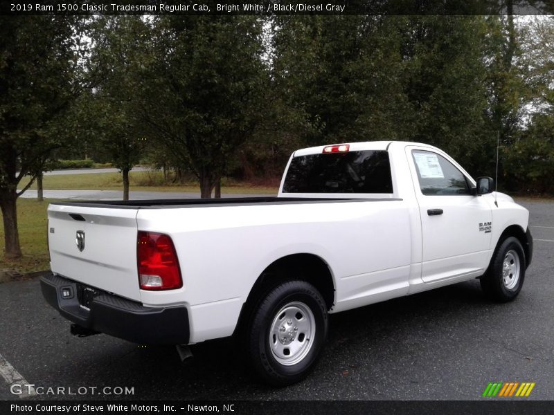 Bright White / Black/Diesel Gray 2019 Ram 1500 Classic Tradesman Regular Cab