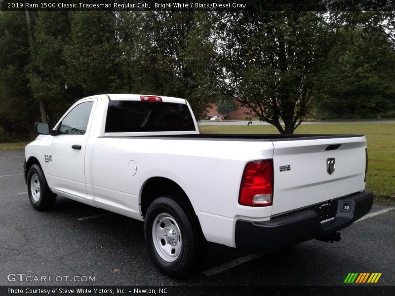 Bright White / Black/Diesel Gray 2019 Ram 1500 Classic Tradesman Regular Cab