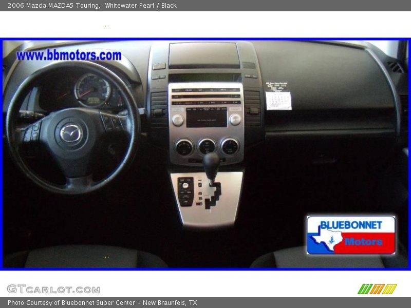 Whitewater Pearl / Black 2006 Mazda MAZDA5 Touring