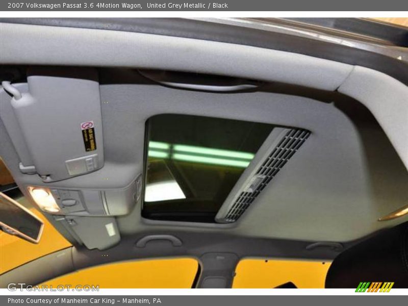 United Grey Metallic / Black 2007 Volkswagen Passat 3.6 4Motion Wagon