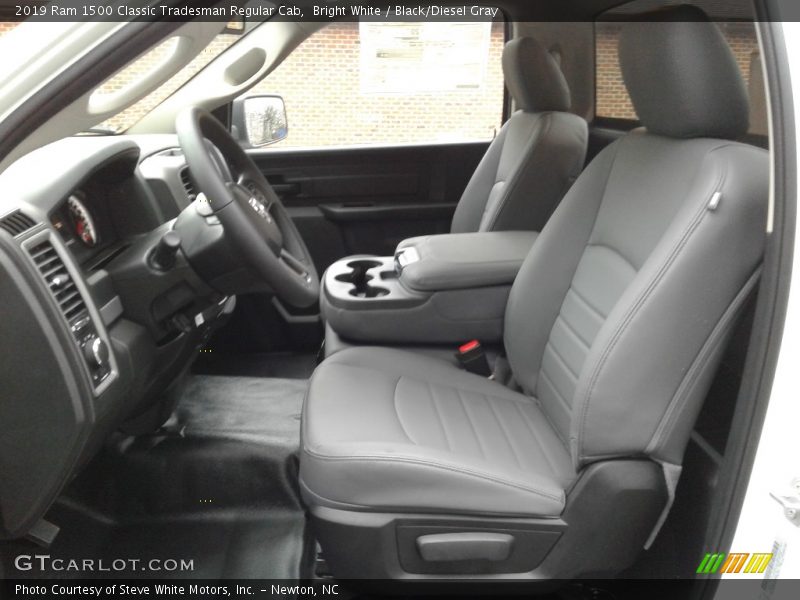  2019 1500 Classic Tradesman Regular Cab Black/Diesel Gray Interior