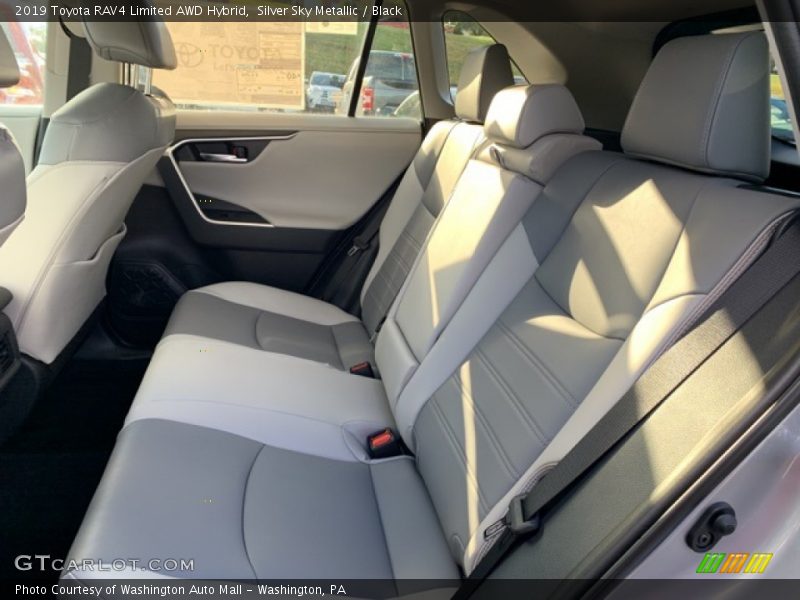 Rear Seat of 2019 RAV4 Limited AWD Hybrid