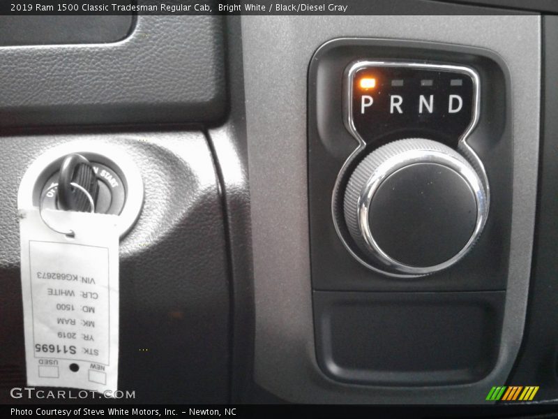  2019 1500 Classic Tradesman Regular Cab 8 Speed Automatic Shifter