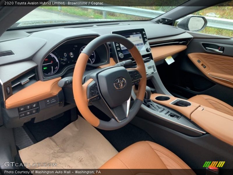  2020 Avalon Hybrid Limited Cognac Interior