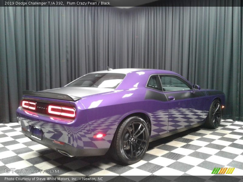 Plum Crazy Pearl / Black 2019 Dodge Challenger T/A 392