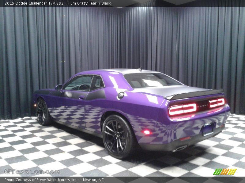 Plum Crazy Pearl / Black 2019 Dodge Challenger T/A 392