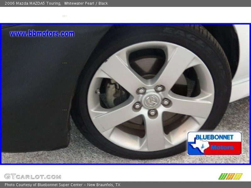 Whitewater Pearl / Black 2006 Mazda MAZDA5 Touring