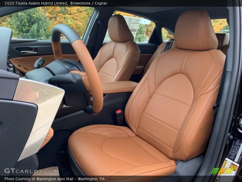 Front Seat of 2020 Avalon Hybrid Limited