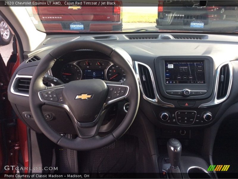 Cajun Red Tintcoat / Jet Black 2020 Chevrolet Equinox LT AWD