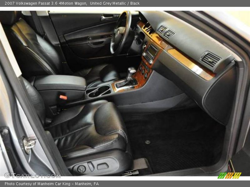 United Grey Metallic / Black 2007 Volkswagen Passat 3.6 4Motion Wagon