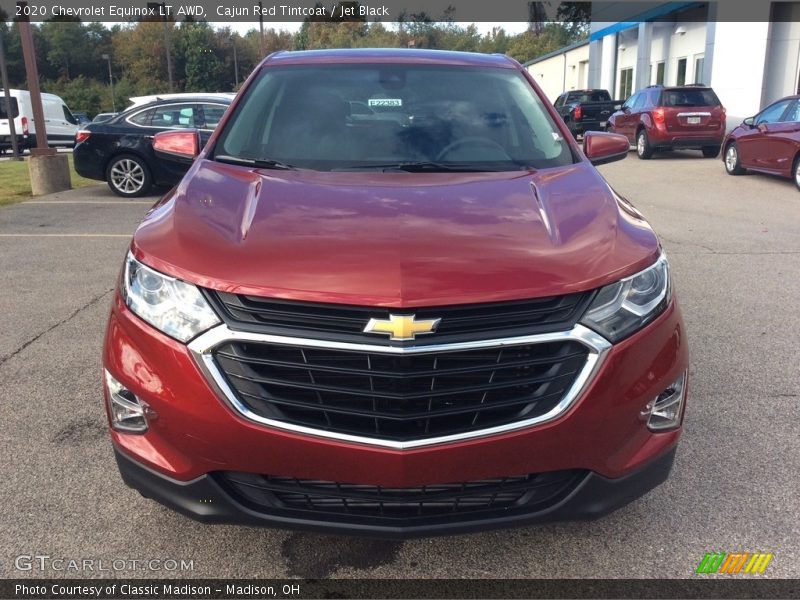 Cajun Red Tintcoat / Jet Black 2020 Chevrolet Equinox LT AWD