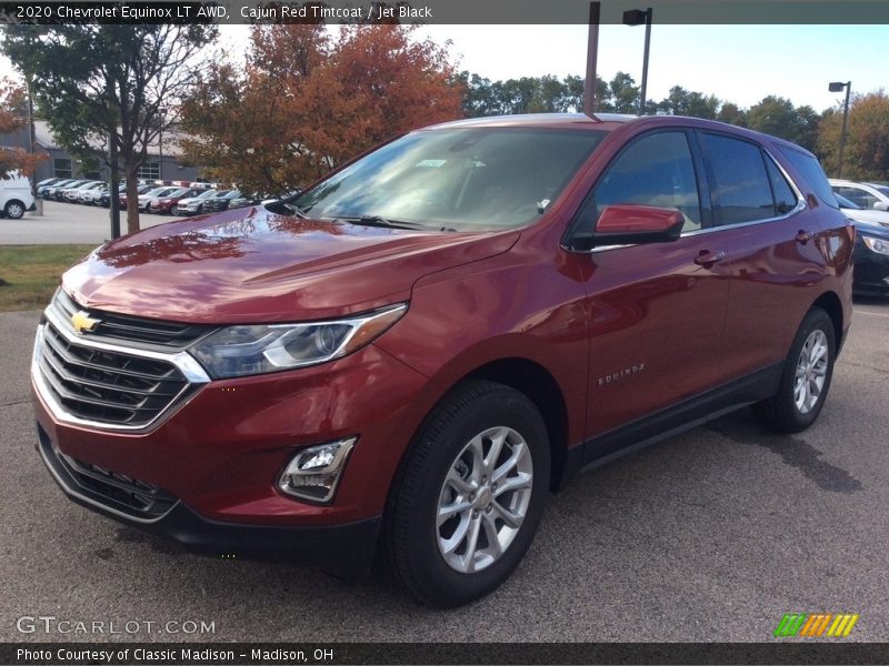 Cajun Red Tintcoat / Jet Black 2020 Chevrolet Equinox LT AWD