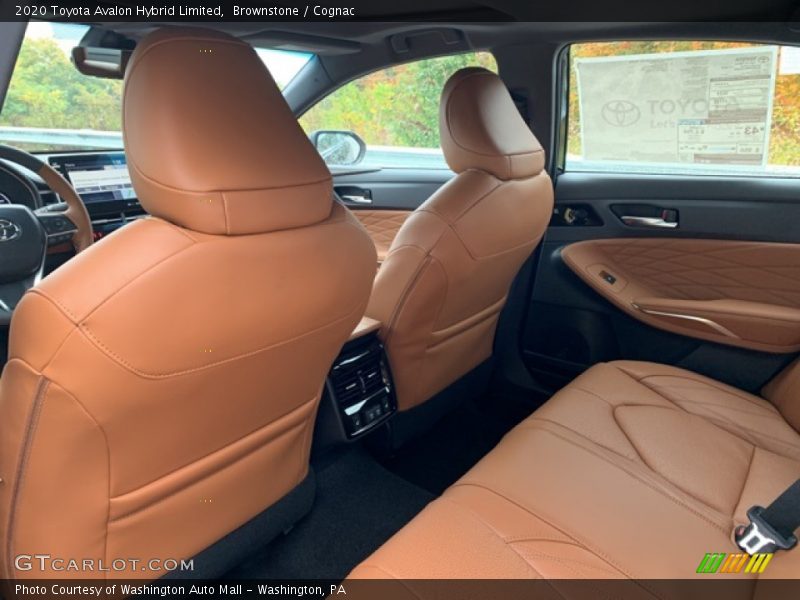 Rear Seat of 2020 Avalon Hybrid Limited