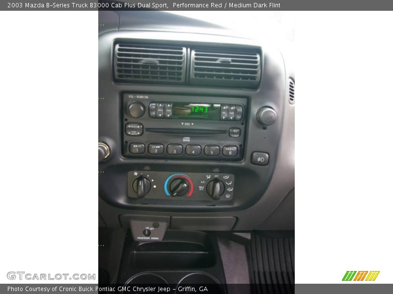 Performance Red / Medium Dark Flint 2003 Mazda B-Series Truck B3000 Cab Plus Dual Sport