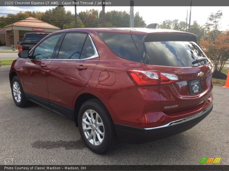 Cajun Red Tintcoat / Jet Black 2020 Chevrolet Equinox LT AWD