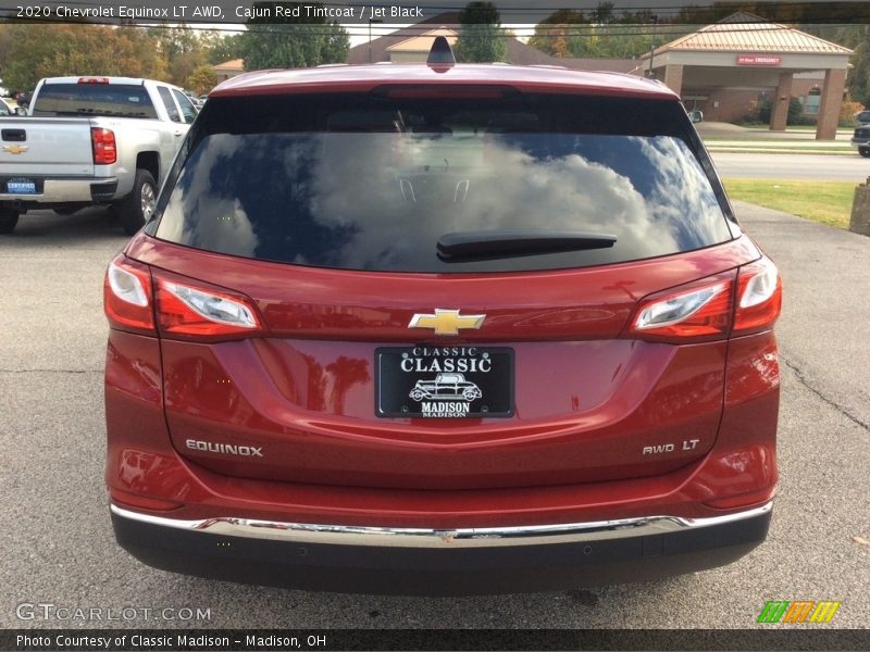 Cajun Red Tintcoat / Jet Black 2020 Chevrolet Equinox LT AWD