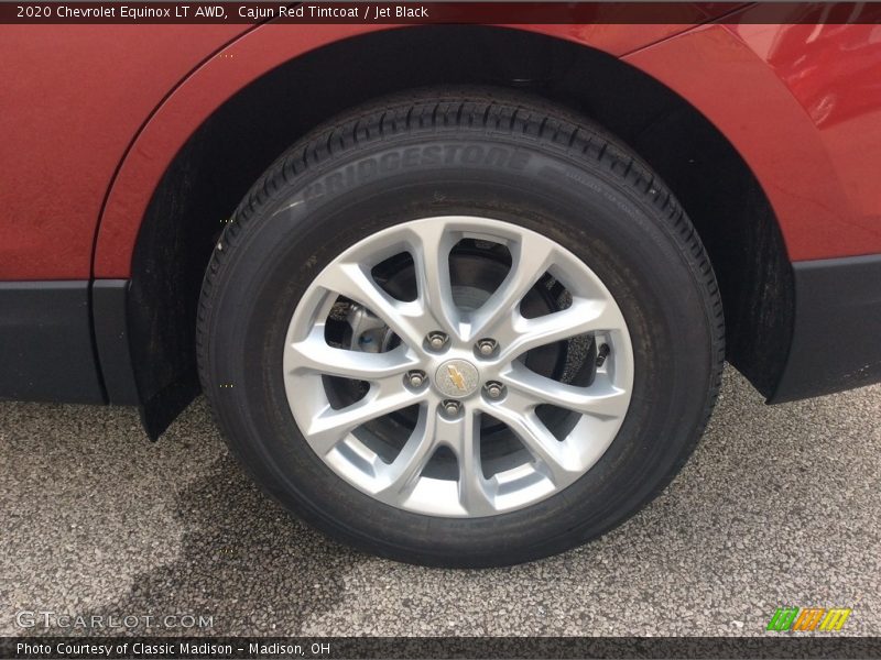 Cajun Red Tintcoat / Jet Black 2020 Chevrolet Equinox LT AWD