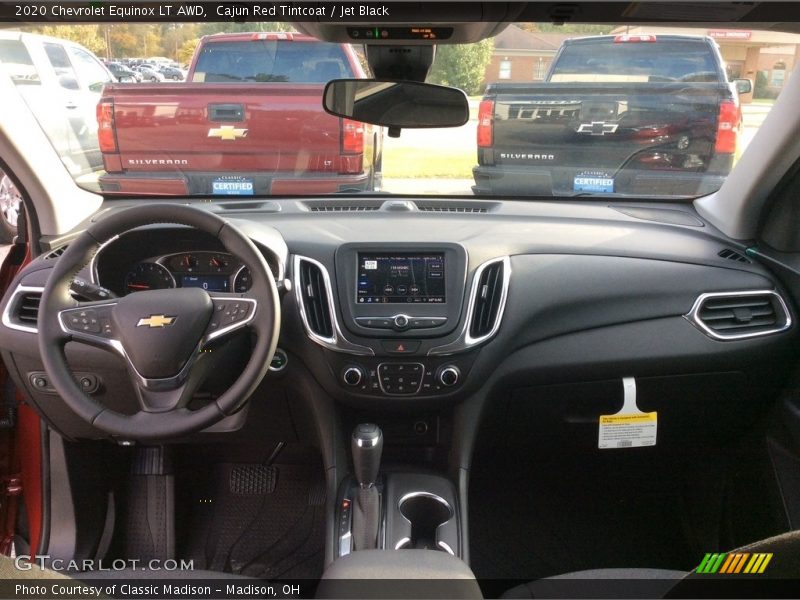 Cajun Red Tintcoat / Jet Black 2020 Chevrolet Equinox LT AWD