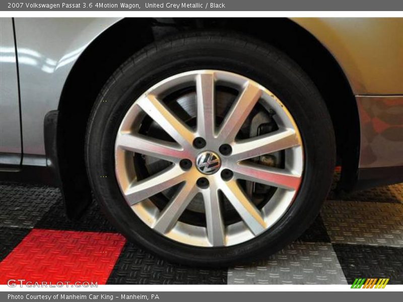 United Grey Metallic / Black 2007 Volkswagen Passat 3.6 4Motion Wagon