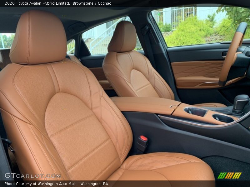 Front Seat of 2020 Avalon Hybrid Limited