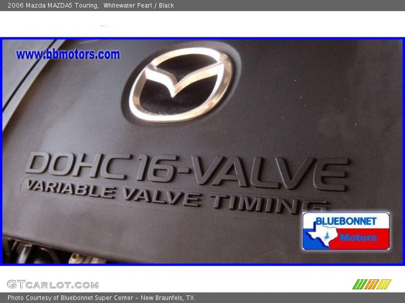 Whitewater Pearl / Black 2006 Mazda MAZDA5 Touring
