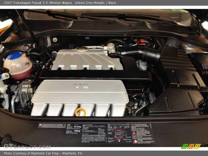 United Grey Metallic / Black 2007 Volkswagen Passat 3.6 4Motion Wagon